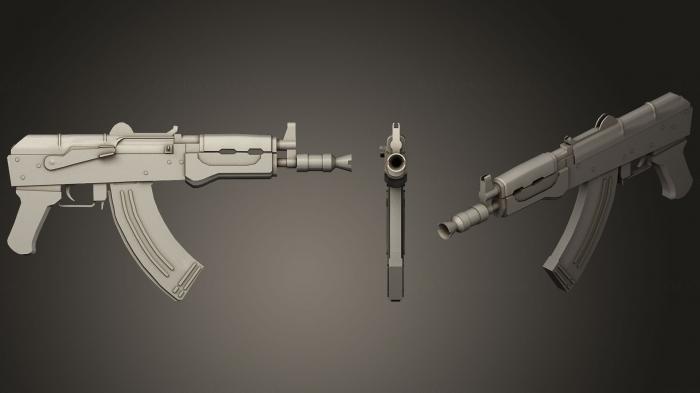 Weapon (WPN_0055) 3D model for CNC machine